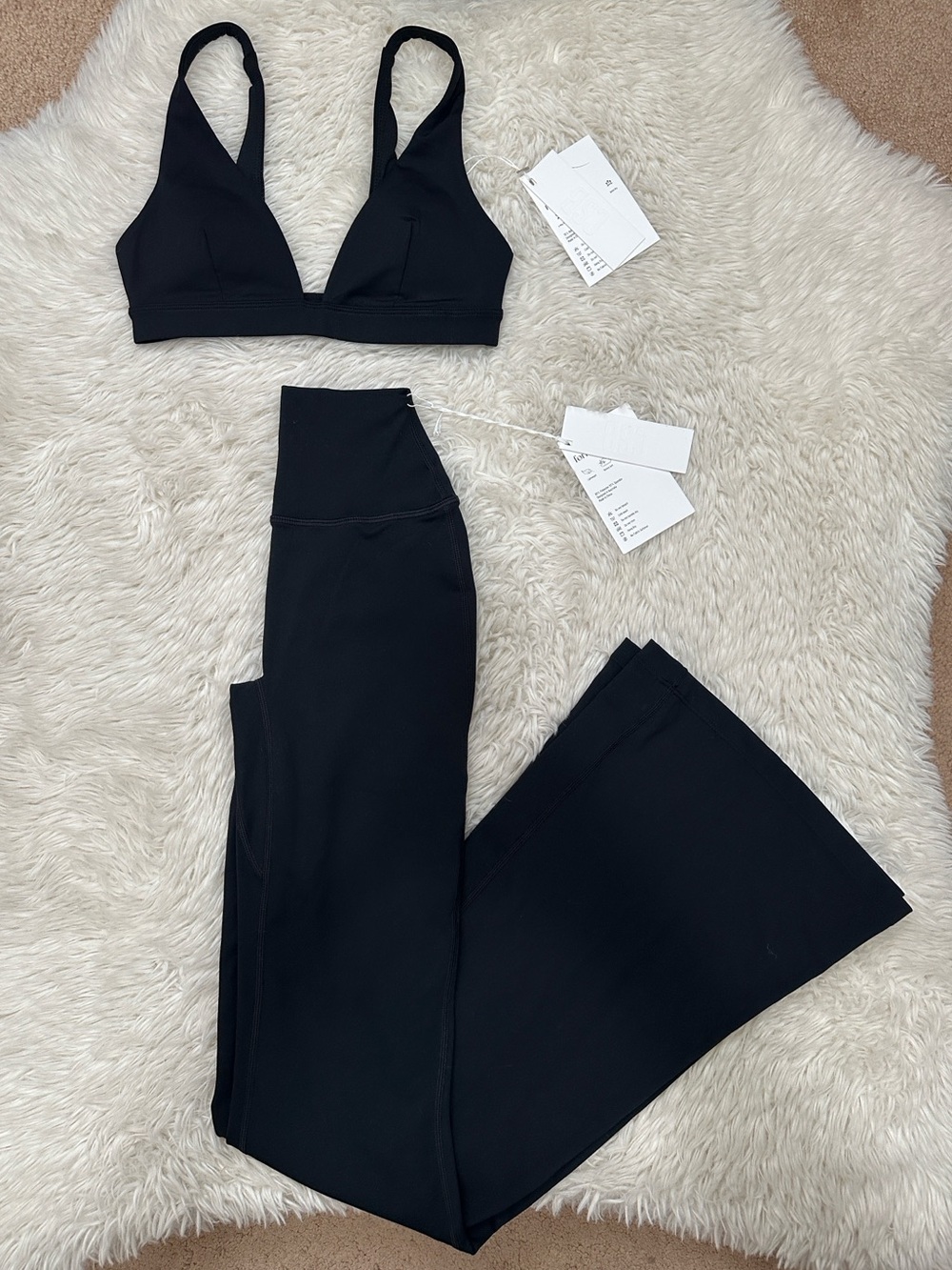 Crop Shop Boutique Contour Top and Form flare Legging Set